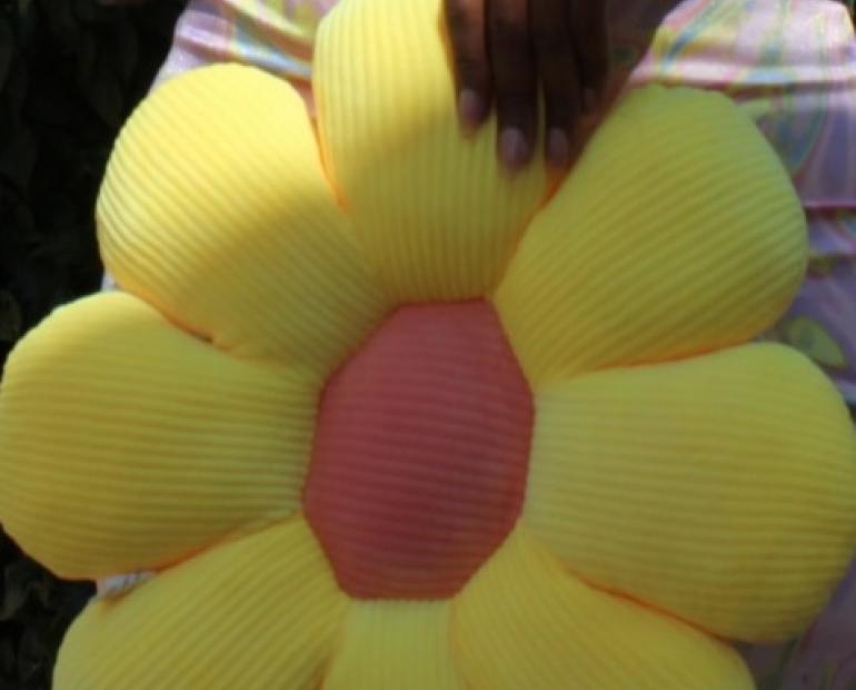 A yellow flower 