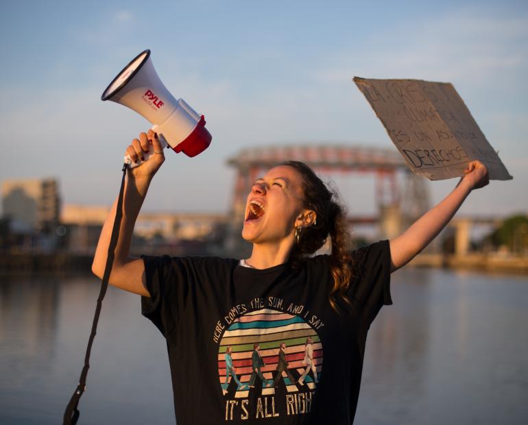 Nicole Becker, climate activist from Argentina