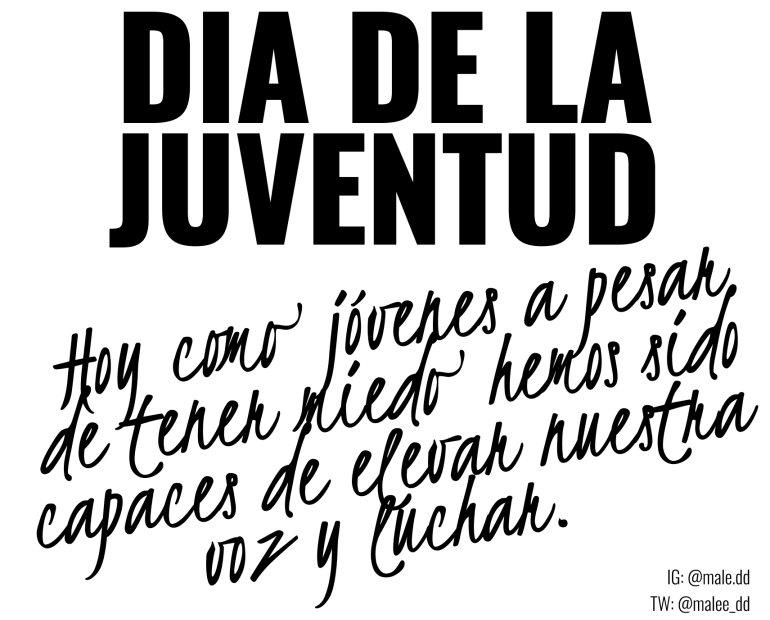 DÍA DE LA JUVENTUD