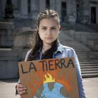 Ariana Palombo, activista por el medio ambiente de Uruguay